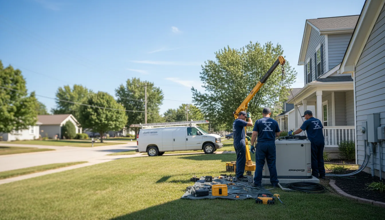 Generator Installation in Junction, TX near me